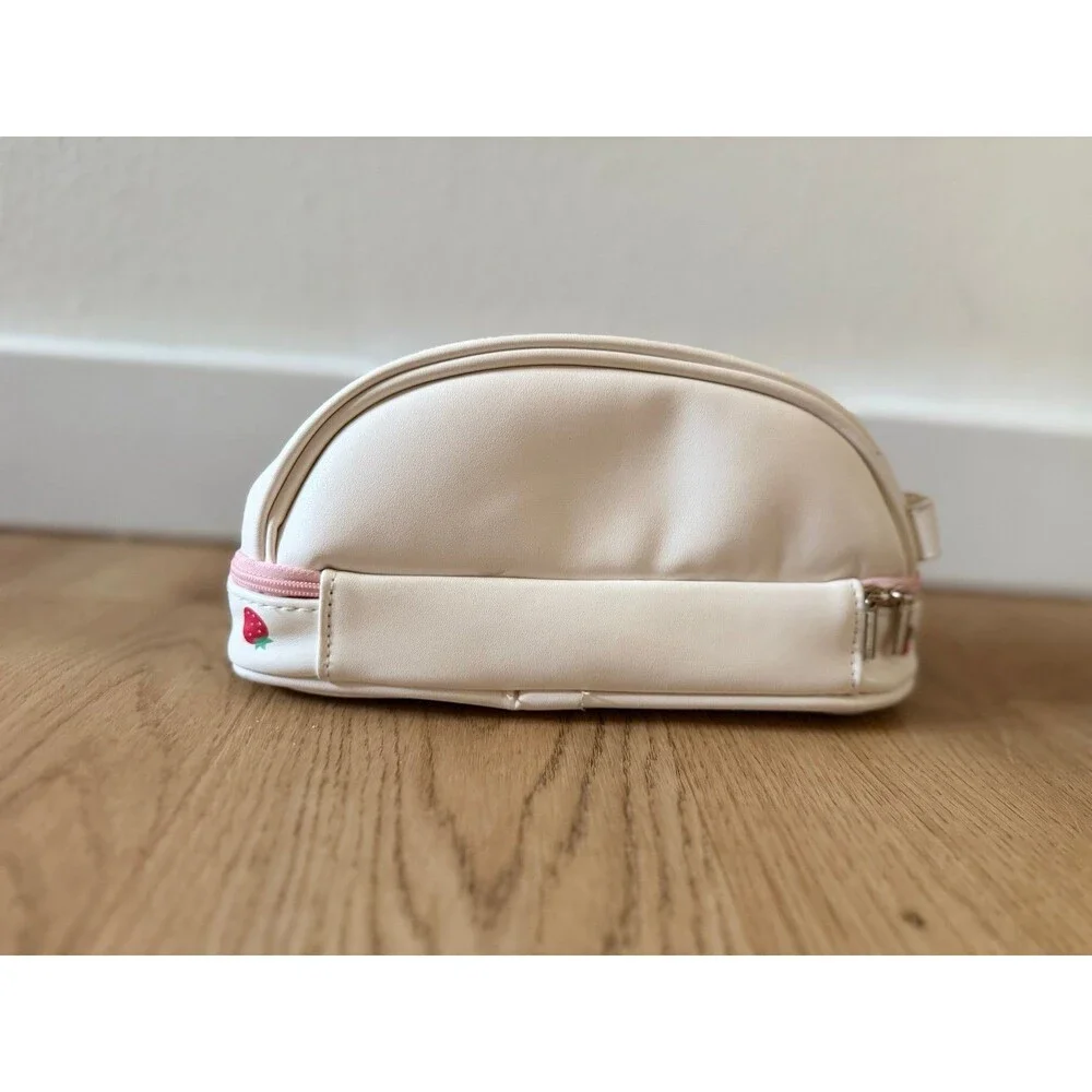 Strawberry Kawaii Double-Layer Pencil Case Pouch